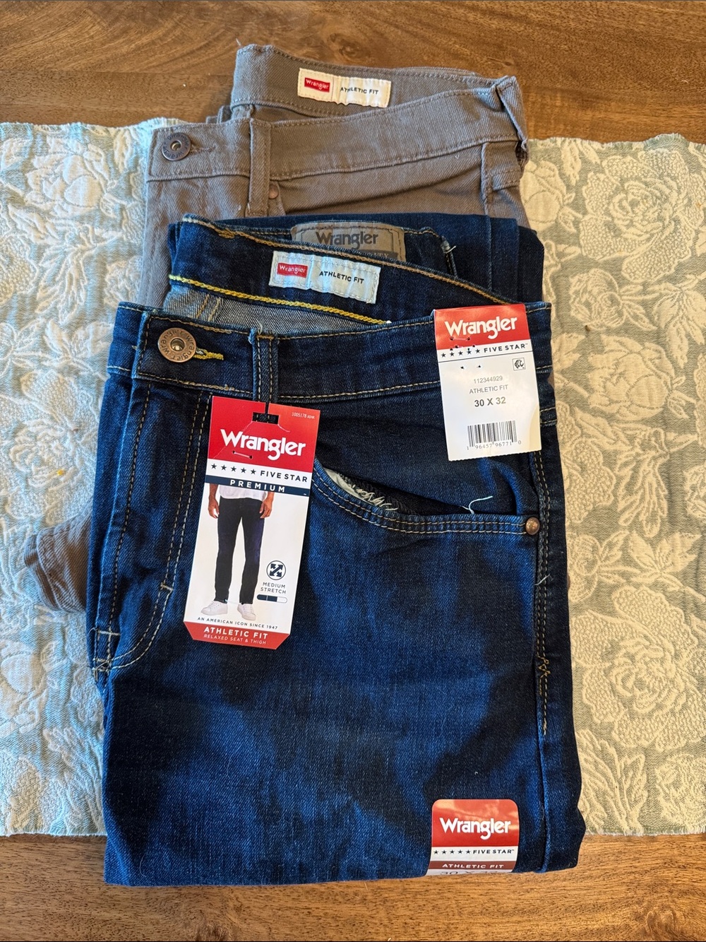 Wrangler Athletic Fit Pants Bundle
